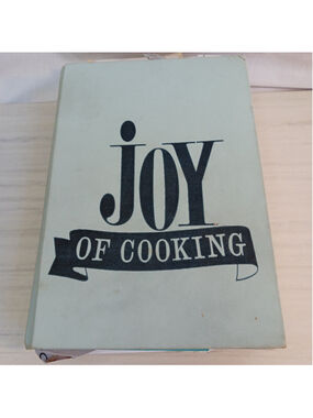 Vintage The Joy of Cooking Irma Rombauer 1964 Hardcover Cookbook